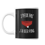 Mug beerpong j'peux pas Noir - Planetee