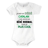 Body bébé fier d'être Catalan - Planetee