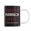 Mug Pentathlon C'est ma Routine - Planetee