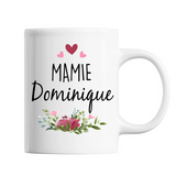 Mug Mamie Dominique | Tasse prénom Grand Mère - Planetee