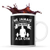 Mug personnalisable Gym musculation Prénom Métier Age tasse pour Sportif - Planetee