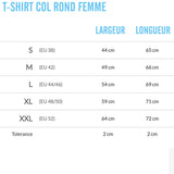 T-shirt Femme Snowboard - Planetee
