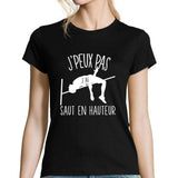 T-shirt Femme Saut en Hauteur - Planetee