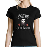 T-shirt Femme Haltérophilie - Planetee