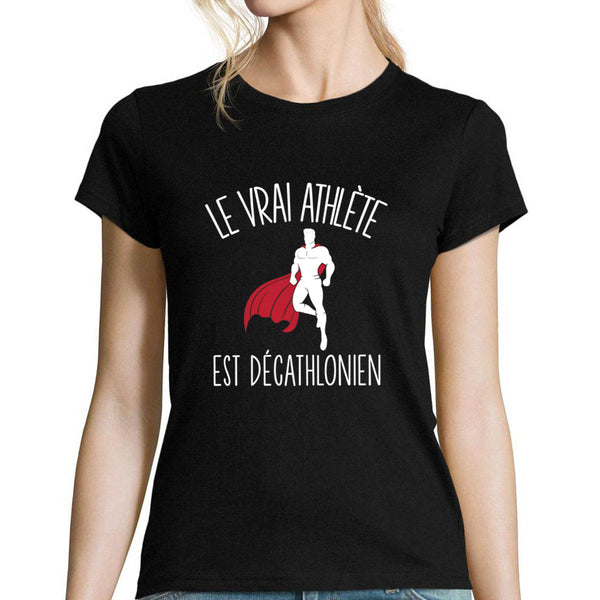 T-shirt Femme Décathlon Planetee true - Main Image