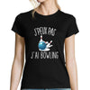 T-shirt Femme Bowling - Planetee