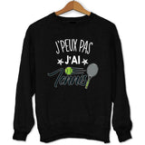 Sweat j'peux pas Tennis - Planetee