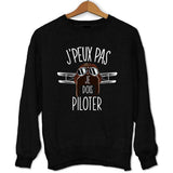 Sweat Aviation Pilote - Planetee