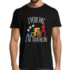T-shirt Homme Je peux pas Triathlon - Planetee