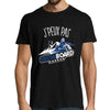 T-shirt Homme Je peux pas Snowboard - Planetee