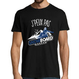 T-shirt Homme Je peux pas Snowboard - Planetee