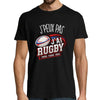T-shirt Homme Je peux pas Rugby - Planetee