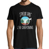 T-shirt Homme Je peux pas Canyoning - Planetee