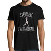T-shirt Homme Je peux pas Baseball - Planetee