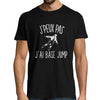 T-shirt Homme Je peux pas Base Jump - Planetee