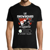 T-shirt Homme Le Snowboard m'appelle - Planetee