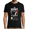 T-shirt Homme Le rugby m'appelle - Planetee