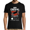 T-shirt Homme Mon Cheval m'appelle - Planetee