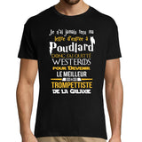 T-shirt homme Trompettiste Galaxie - Planetee