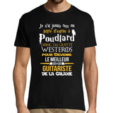 T-shirt homme Guitariste Galaxie - Planetee