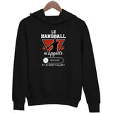 Sweat à Capuche Le Handball m'appelle - Planetee