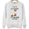 Sweat chat Siamois m'attend - Planetee