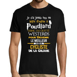 T-shirt homme Cycliste Galaxie - Planetee