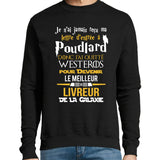 Sweat Livreur Galaxie - Planetee