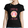 T-shirt Femme J'peux pas j'ai Yoga - Planetee