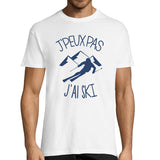 T-shirt Homme J'peux pas j'ai Ski - Planetee