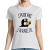 T-shirt Femme J'peux pas j'ai Raclette - Planetee
