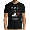 T-shirt Homme J'peux pas j'ai Patinage - Planetee