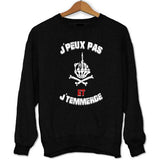 Sweat J'peux pas et J'temmerde - Planetee