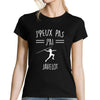 T-shirt Femme J'peux pas j'ai Javelot - Planetee