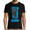 T-shirt Homme J'peux pas j'ai Hockey sur Glace - Planetee