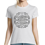 T-shirt femme Pharmacienne La déesse - Planetee