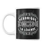 Mug Prénom Véronique La Déesse La Légende - Planetee