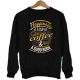 Sweat Cup of Coffee and Book - Planetee