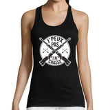 Débardeur Femme J'peux pas Chasse - Planetee