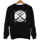 Sweat J'peux pas Chasse - Planetee