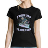 T-shirt Femme J'peux pas Ce Soir Je Mix - Planetee