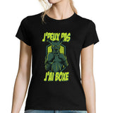 T-shirt Femme J'peux pas j'ai Boxe - Planetee