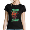 T-shirt Femme J'peux pas j'ai Basket - Planetee