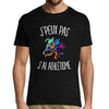 T-shirt Homme J'peux pas j'ai Athlétisme - Planetee