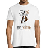 T-shirt Homme Beagle | J'peux pas - Planetee