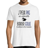 T-shirt Homme Border Collie | Je peux pas - Planetee