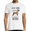 T-shirt Homme Boxer Amour - Planetee