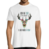 T-shirt Homme Cerf - Planetee