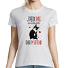 T-shirt Femme Chat | Je peux pas - Planetee