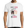 T-shirt Homme Chaton Amour - Planetee